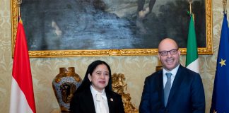 puan maharani bertemu pimpinan parlemen italia,