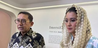 menteri kebudaysn fadli zon dan marcella zalianty