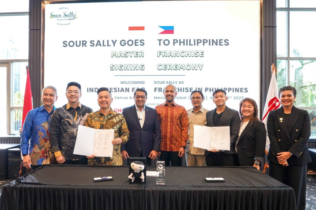 penandatanganan kerja sama antara sour sally group dengan mitra filipina