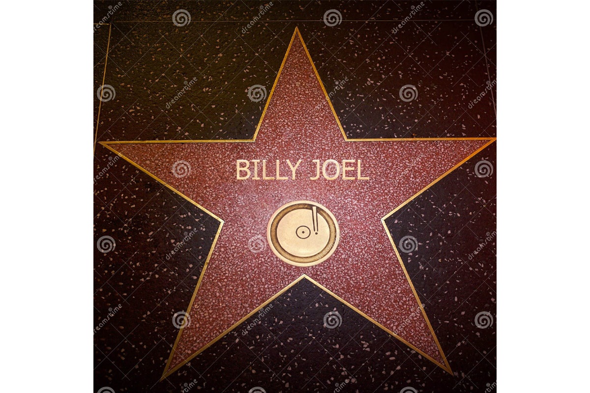 bintang billy joel di walk of fame di hollywood california
