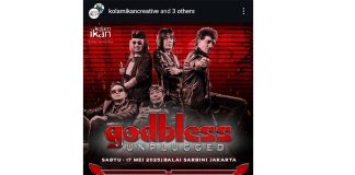 god bless akan tampil dengan musik akustik