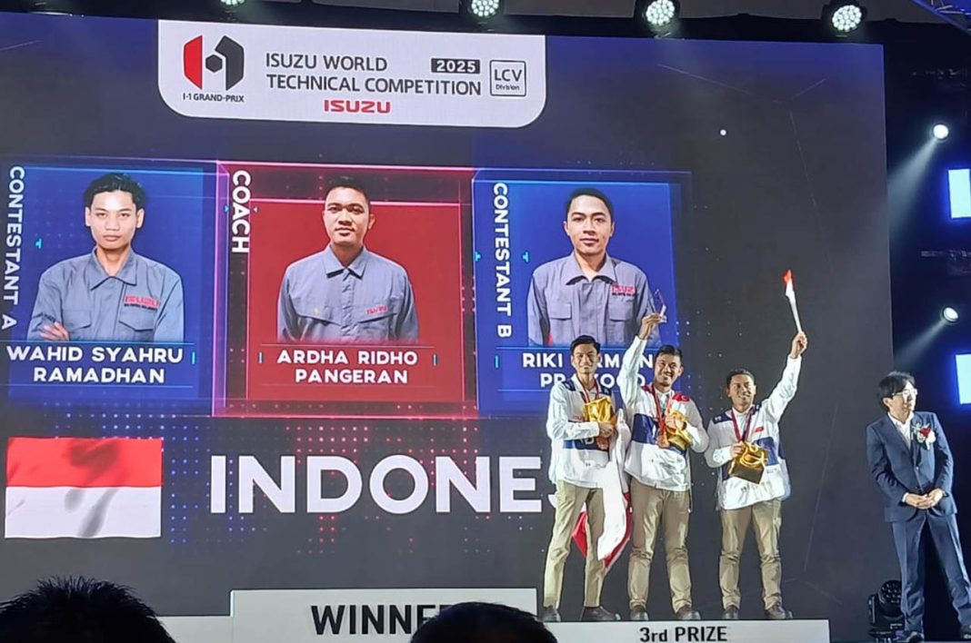 I-1GP LCV 2025_01 Isuzu Indonesia Raih Juara Tiga di I-1GP LCV 2025
