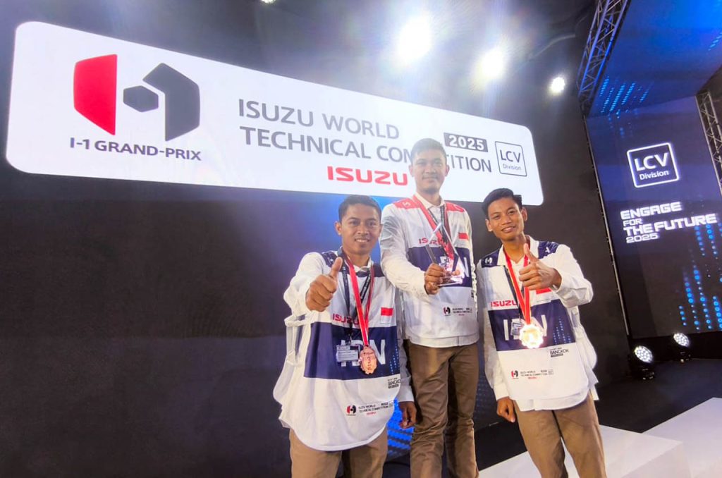 Isuzu Indonesia Raih Juara Tiga di I-1GP LCV 2025