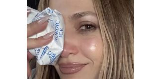 jennifer lopez cedera di wajah saat latihan