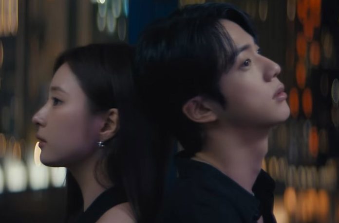 jin bts dan kekasih dalam video shin se kyung