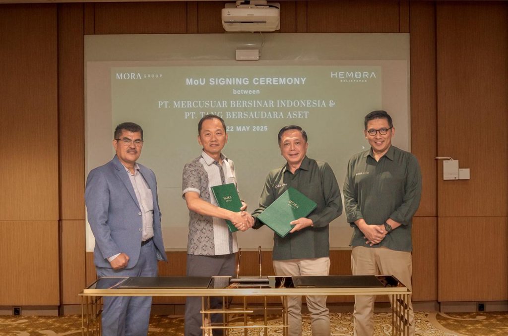 mora group teken mou pembangunan hemora balikpapan