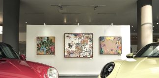 porsche classic art week 2025 “spikes of colour, threads of memory”