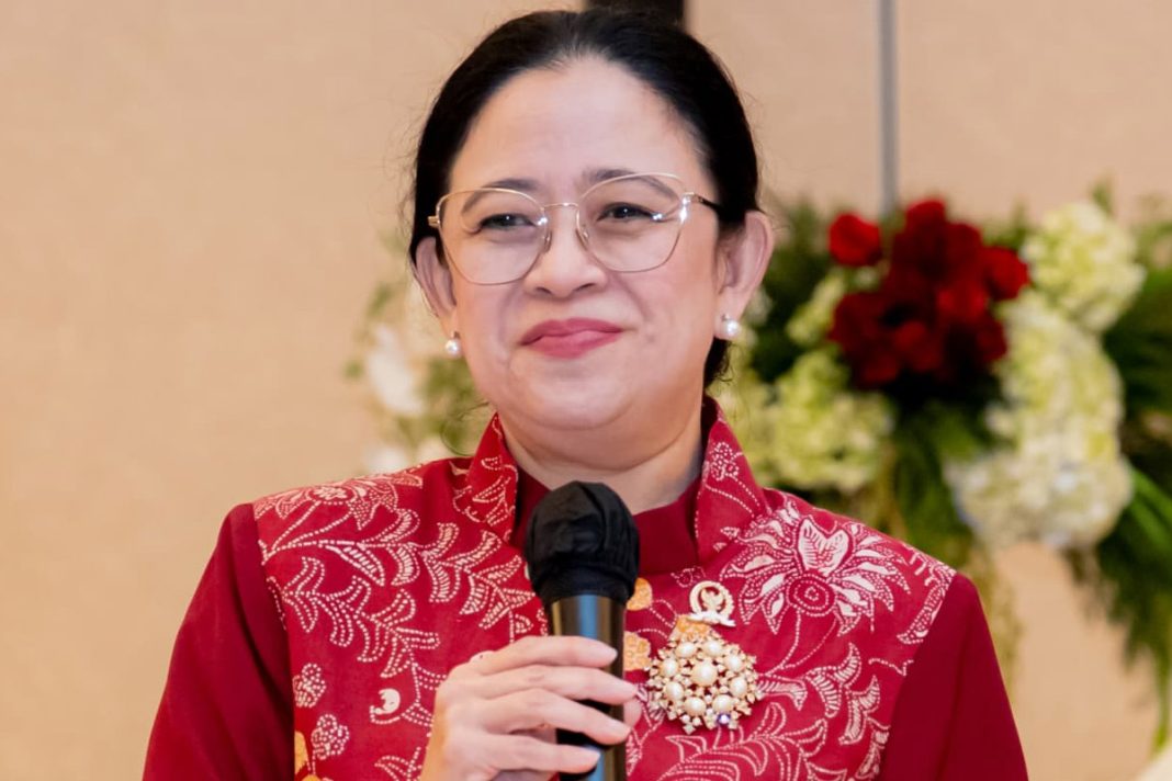 Puan Maharani memberi sambutan puan maharani memberi sambutan