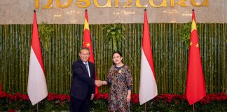 puan maharani menerima kunjungan resmi perdana menteri (pm) republik rakyat tiongkok (rrt)