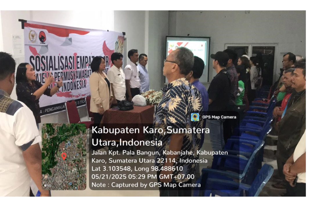 Seitar 150 warga hadir mendengar sosialisasi Empat Pilar seitar 150 warga hadir mendengar sosialisasi empat pilar