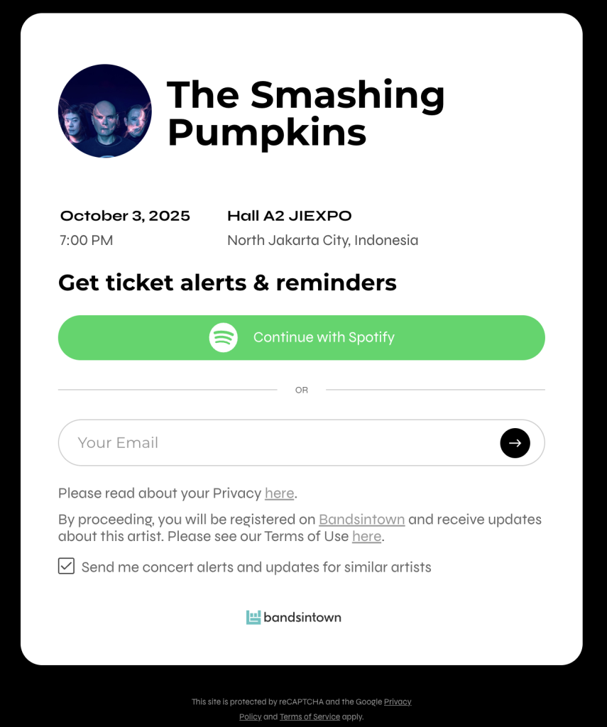 smashingpumpkins jakarta