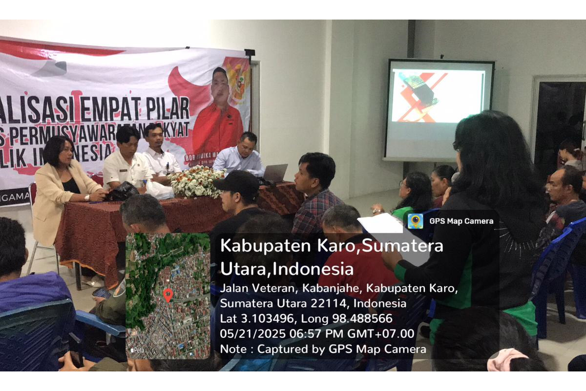 sosialisasi empay pilar di kabanjahe karo sumut