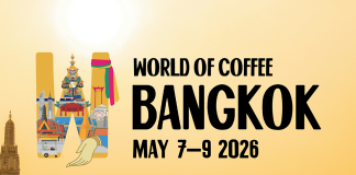 World of Coffee Asia 2026 akan digelar di Bangko