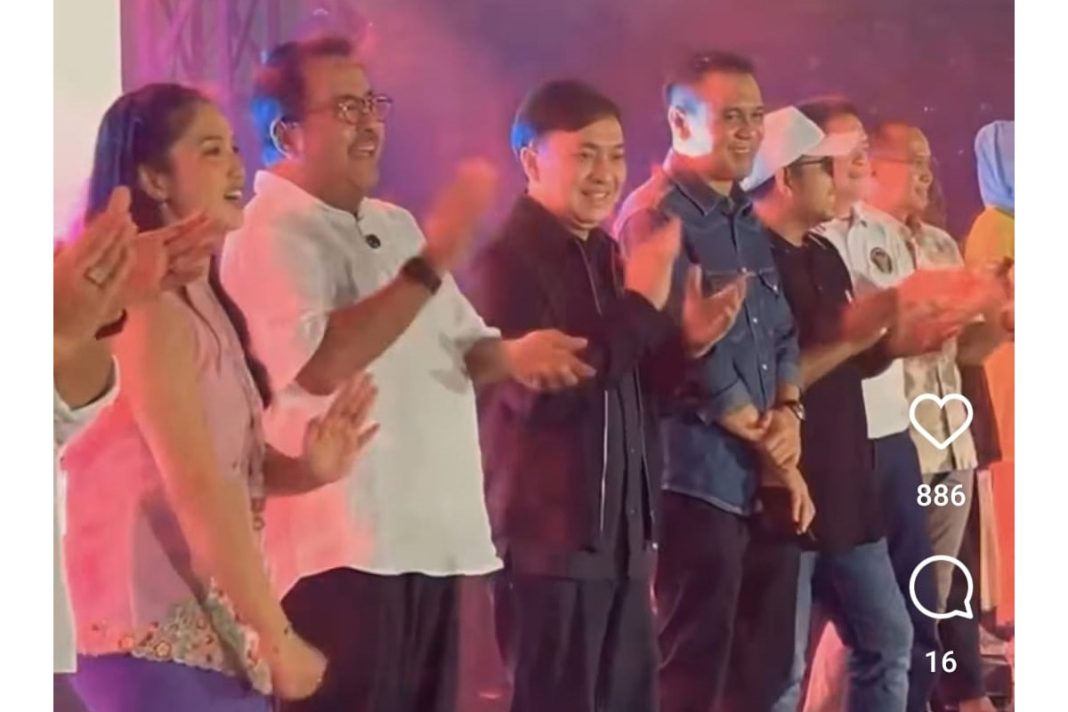 Yovie Widianto bersama Wakil Gubernur Jakarta Rano Karno yovie widianto bersama wakil gubernur jakarta rano karno
