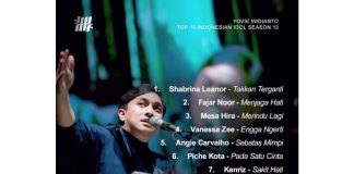 10 lagu karya yovie widianti dinyanyikan 10 penyanyi idol