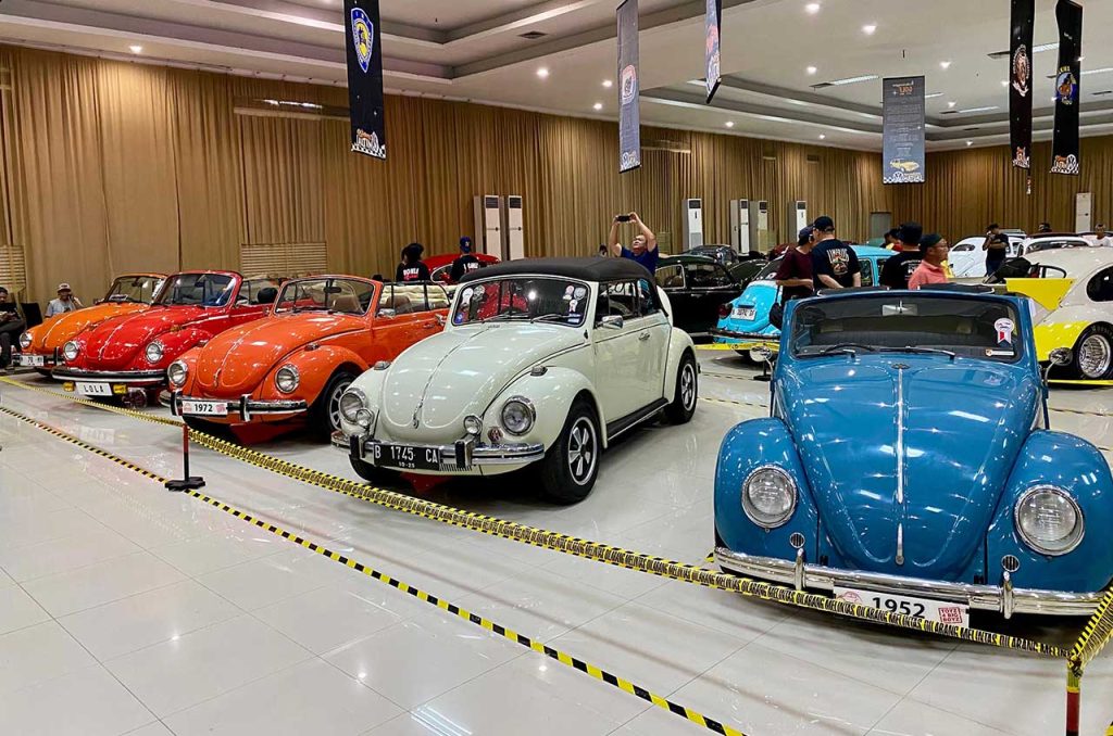 deretan vw beetle di bandung lautan vw dan beetle battle 2025 #2