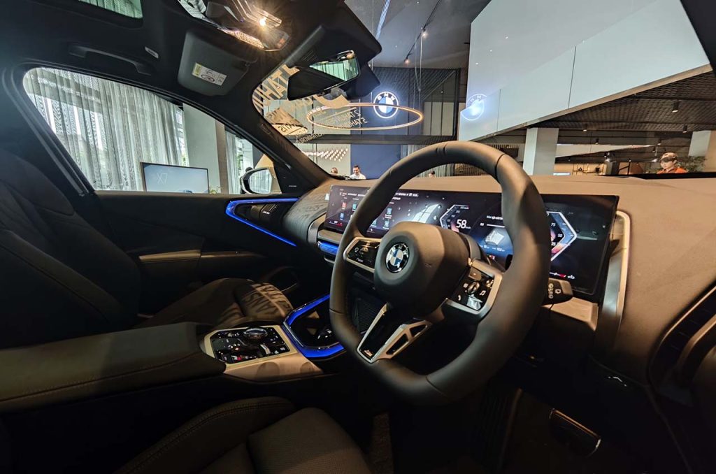 Interior BMW X3 20 xDrive M Sport