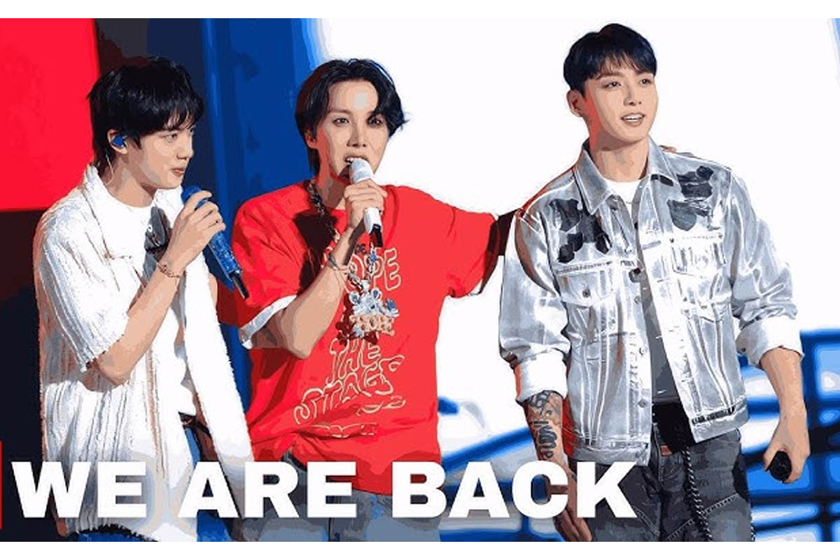 konser j hope terakhir di korea menampilkan jin dan jungkook