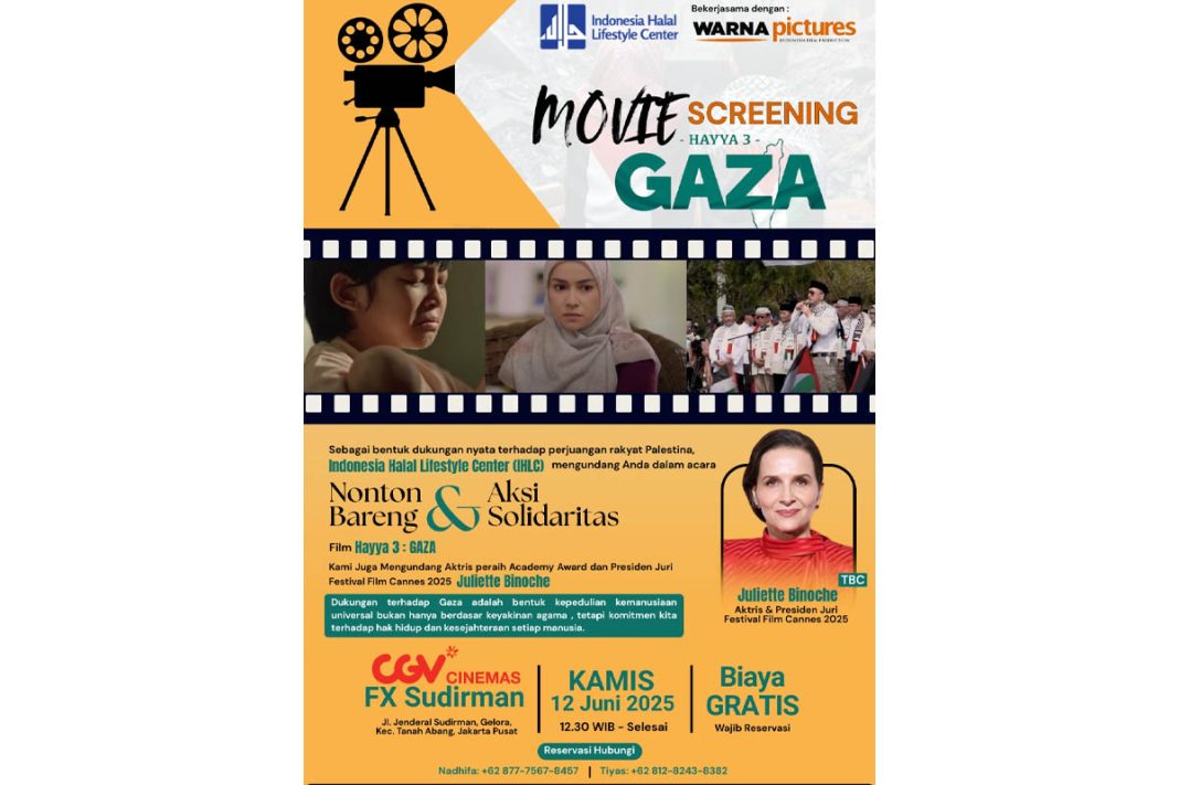 Nonton Bareng hayya 3 Gaza nonton bareng hayya 3 gaza