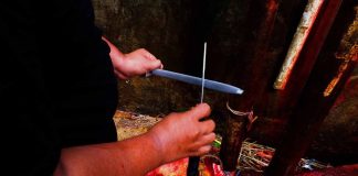 Pemotongan Hewan Kurban di Kemandoran Pluis