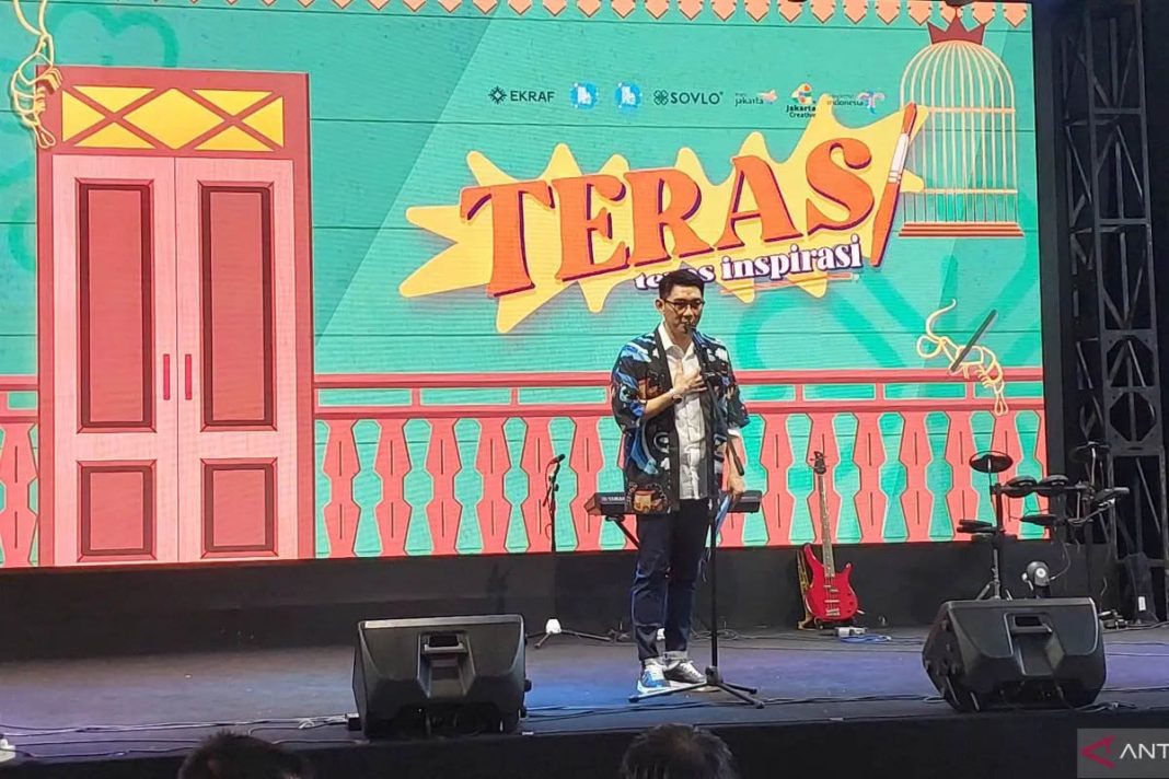direktur utama pt perusahaan film negara riefian fajarsyah dalam acara sovlo teras inspirasi