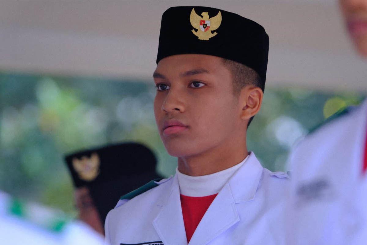 kabir sebagai anggota paskibraka provinsi banten 2023