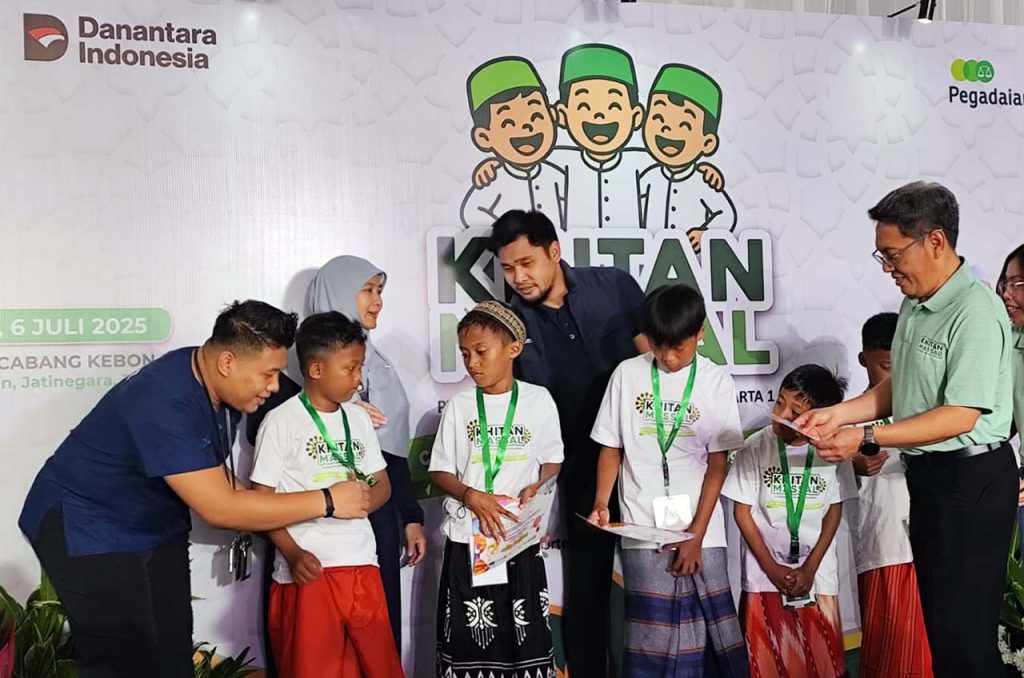 PT Pegadaian Kantor Wilayah VIII Jakarta 1 menyelenggarakan kegiatan Khitanan Massal Gratis yang diikuti oleh sekitar 150 anak dari keluarga prasejahtera, dalam rangka memperingati Tahun Baru Islam 1 Muharram 1447 Hijriah