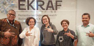 mura lesmana usai audiensi dengan kementerian ekraf
