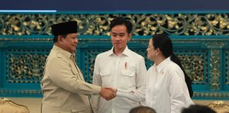 peluncuran logo dan tema hari ulang tahun ke 80 kemerdekaan republik indonesia di istana negara,
