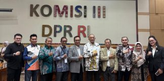 Pengurus Peradin Indonesia melakukan audiensi strategis dengan Komisi III DPR RI di Kompleks Parlemen, Jakarta