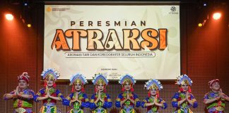 peresmian atraksi