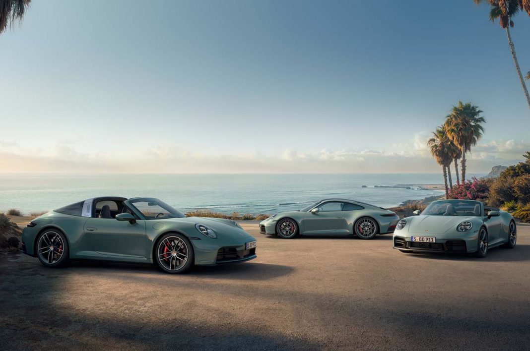 911 Targa 4S, 911 Carrera 4S and 911 Carrera 4S Cabriolet