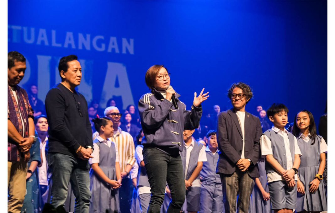 Wamenekraf Irene Umar hadiri Musikal Petualangan Sherina 2025 wamenekraf irene umar hadiri musikal petualangan sherina 2025