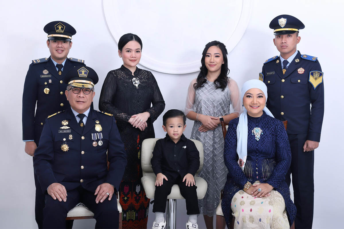 bulan bazla syasya sabri di tengah keluarga besar