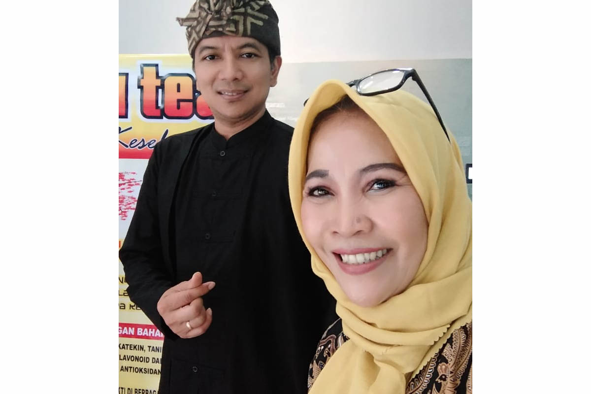 di tengah liputan bersama ketua kpi solo