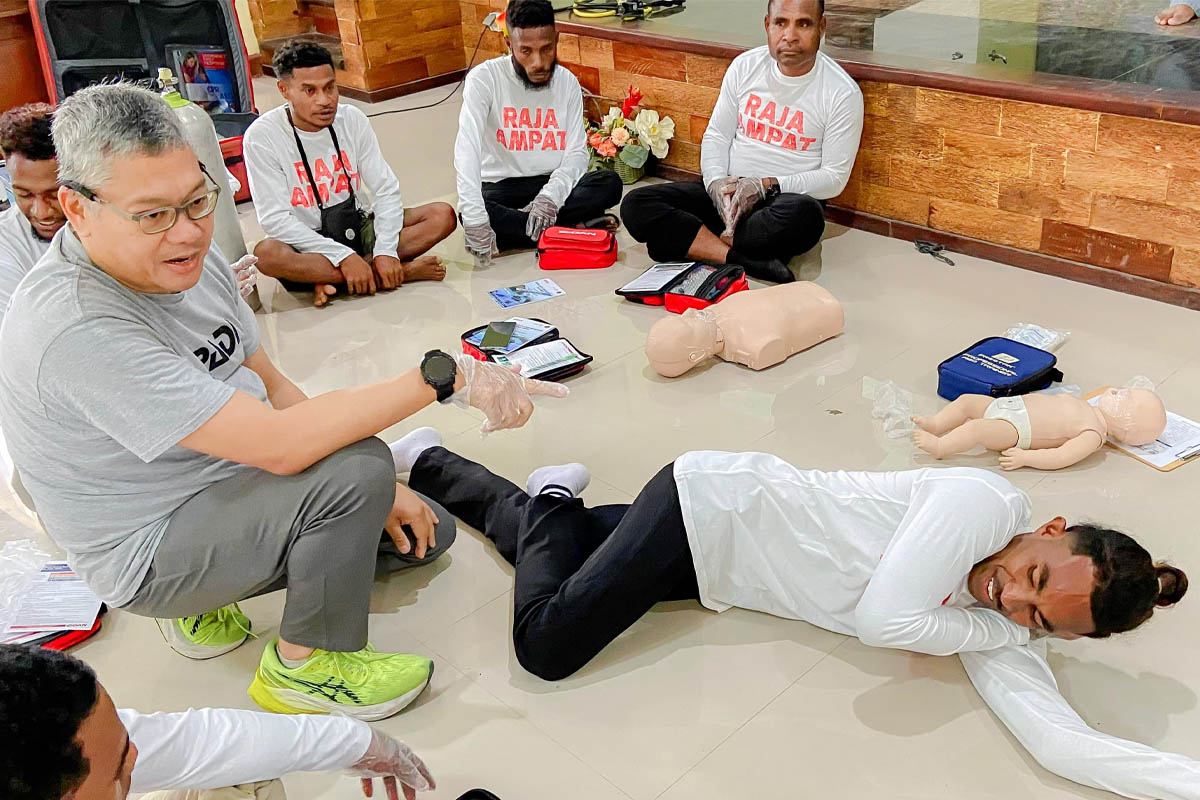 keselamatan harus menjadi fondasi dalam pengembangan wisata selam