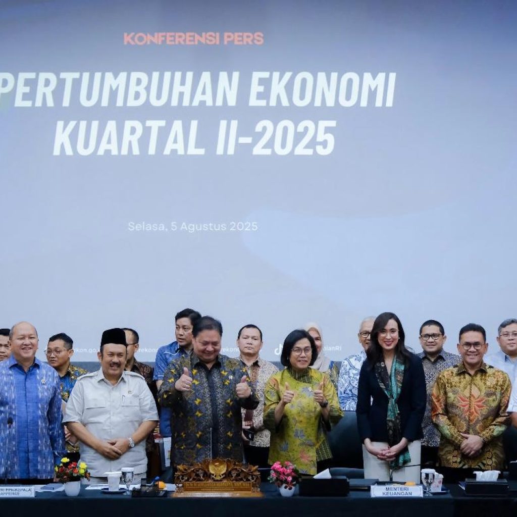 konferensi pers pertumbuhan ekonomi kuartal ii 2025