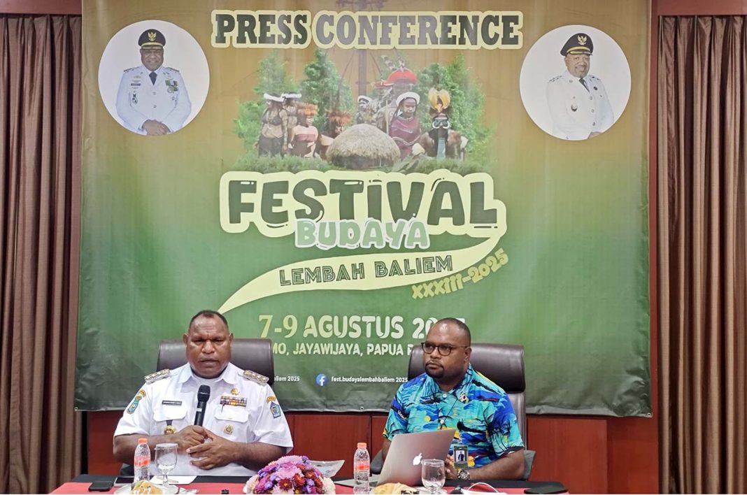 Press Conference Festival Budaya Lembah Baliem