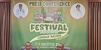 Press Conference Festival Budaya Lembah Baliem
