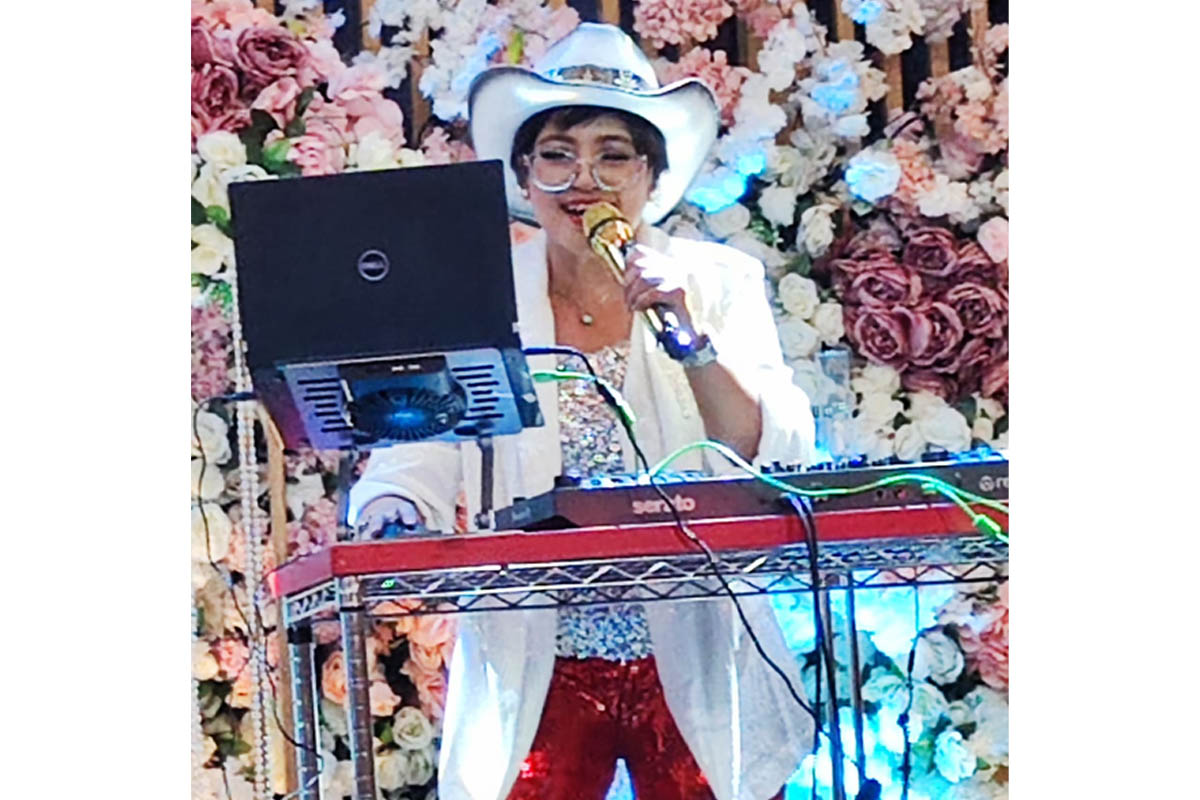 rani pancarani di atas panggung
