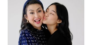 ratna listy dan puterinya leisha yang makin mencuat sebagai model