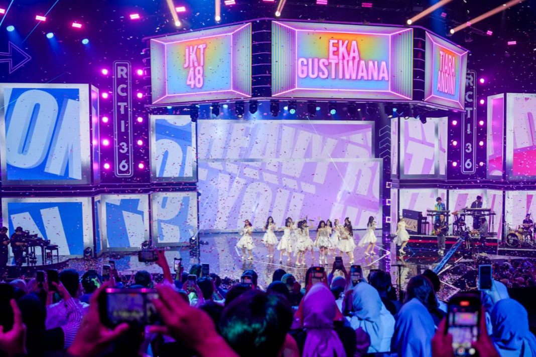 suasana hut rcti foto dok kemenekraf