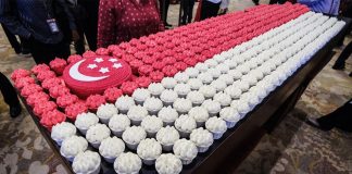 warna bendera singaura