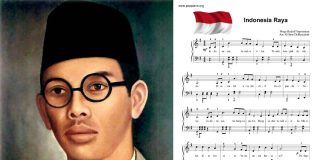 wr soepratman dan partitur indonesia raya