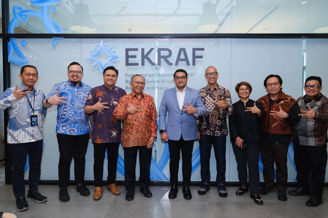 audiensi jajaran baru komisioner dan pengurus lembaga manajemen kolektif nasional