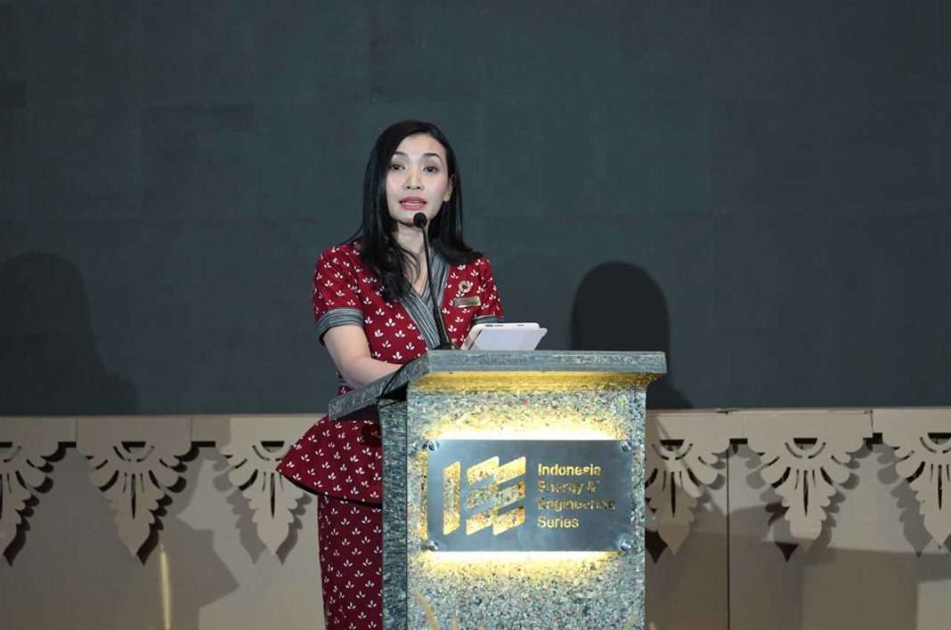Opening Remarks oleh Lia Indriasari [Country Manager Pamerindo Indonesia] pada opening ceremony IEE Series 2025 - Energy & Engineering Week