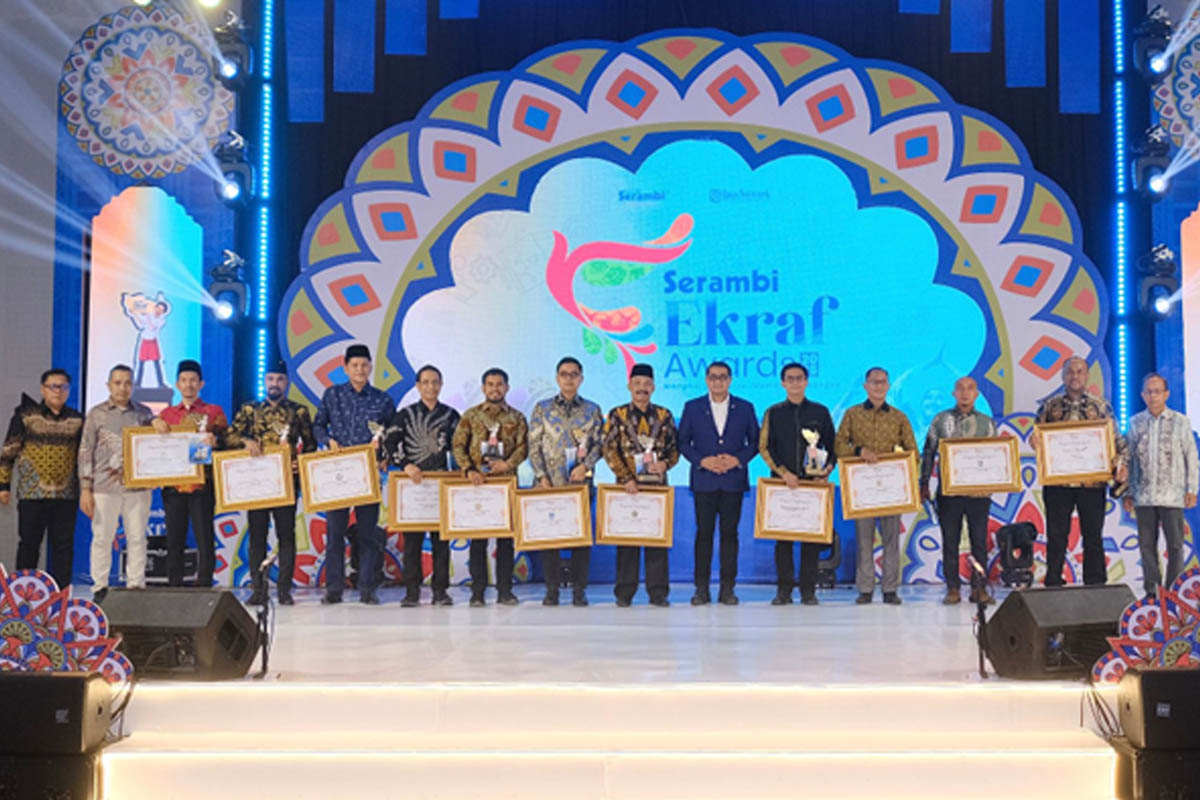 para penerima penghargaan serambi ekraf