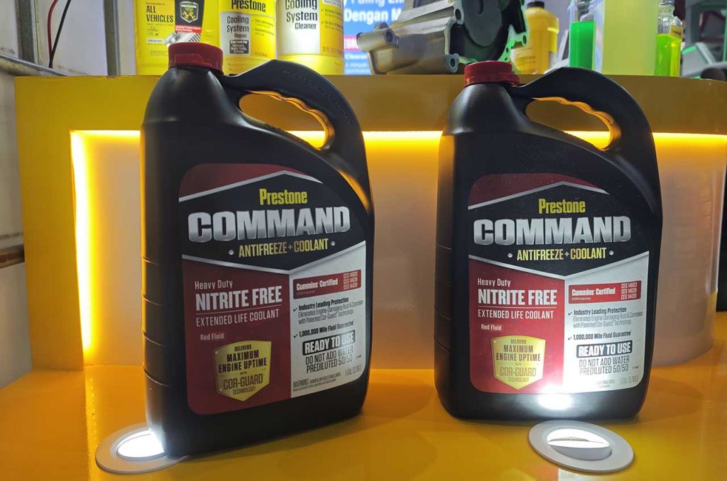 Prestone Command Red Laris Chandra Perkuat Pasar Industri Lewat Prestone Command di IEE ...