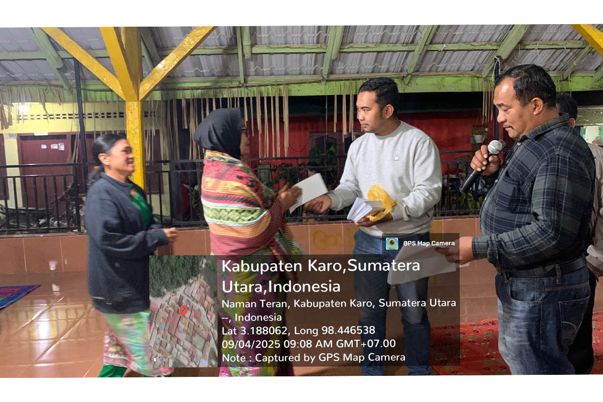 ramah tamah dengan masyarakat
