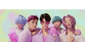 saja boys dalam cuplikan film animasi netflix